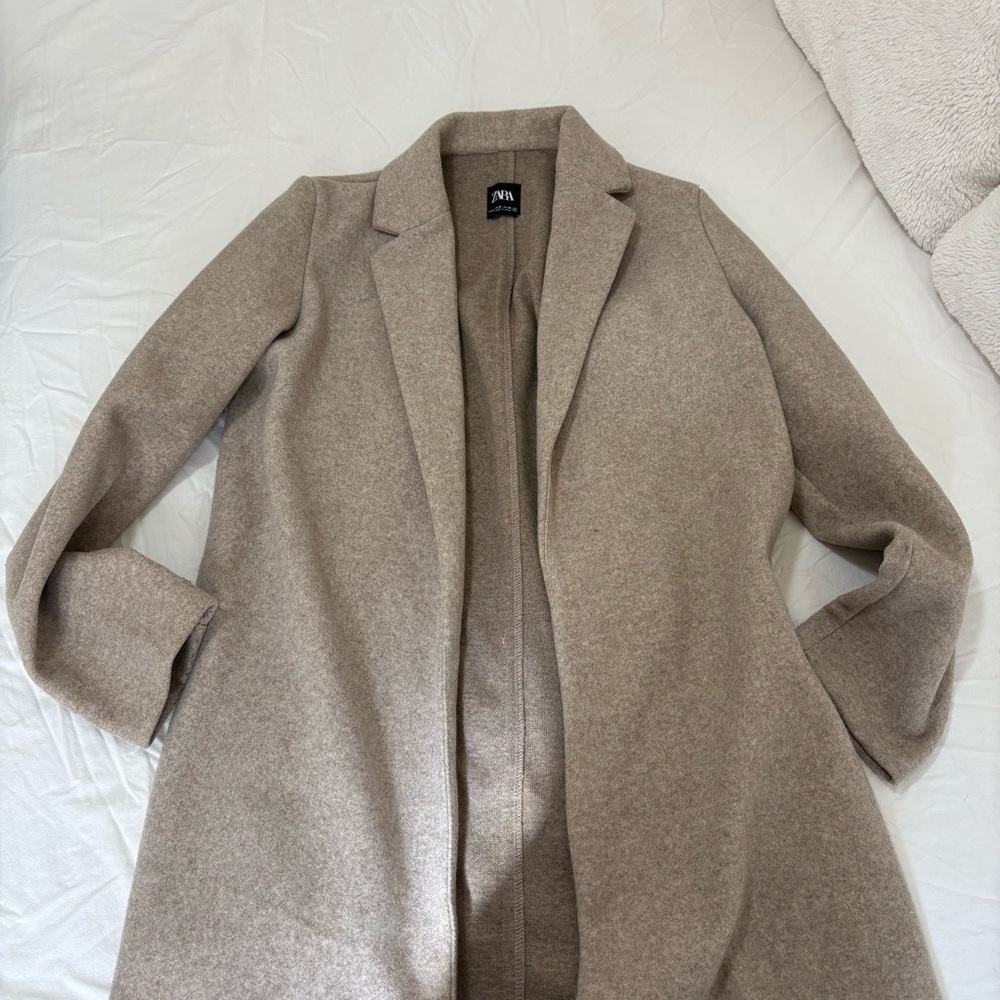 Zara Women's Tan Coat